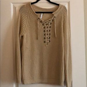 Tan sweater